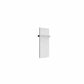 770 x 300 mm / White Reina Slimline Vertical Designer Radiator