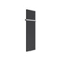 1470 x 400 mm / Anthracite Reina Slimline Vertical Designer Radiator