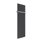 1770 x 500 mm / Anthracite Reina Slimline Vertical Designer Radiator
