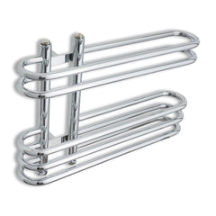 Salina 600 x 400 Designer Heated Chrome Towel Radiator