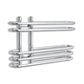 Towel Rail Only Salina 600 x 400 Designer Heated Chrome Towel Radiator
