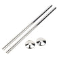 Chrome 500mm Talon Snappit Towel Rail Radiator Pipe Covers Collars Black, White, Chrome, Anthracite