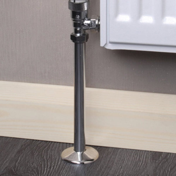 Talon Snappit Towel Rail Radiator Pipe Covers Collars Black, White, Chrome, Anthracite