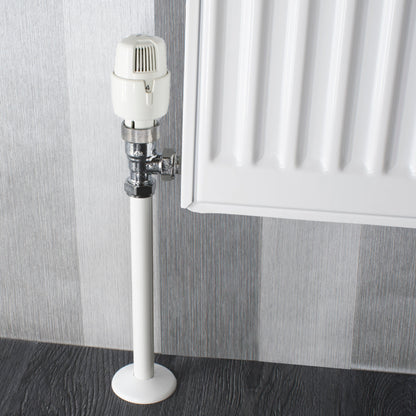 Talon Snappit Towel Rail Radiator Pipe Covers Collars Black, White, Chrome, Anthracite