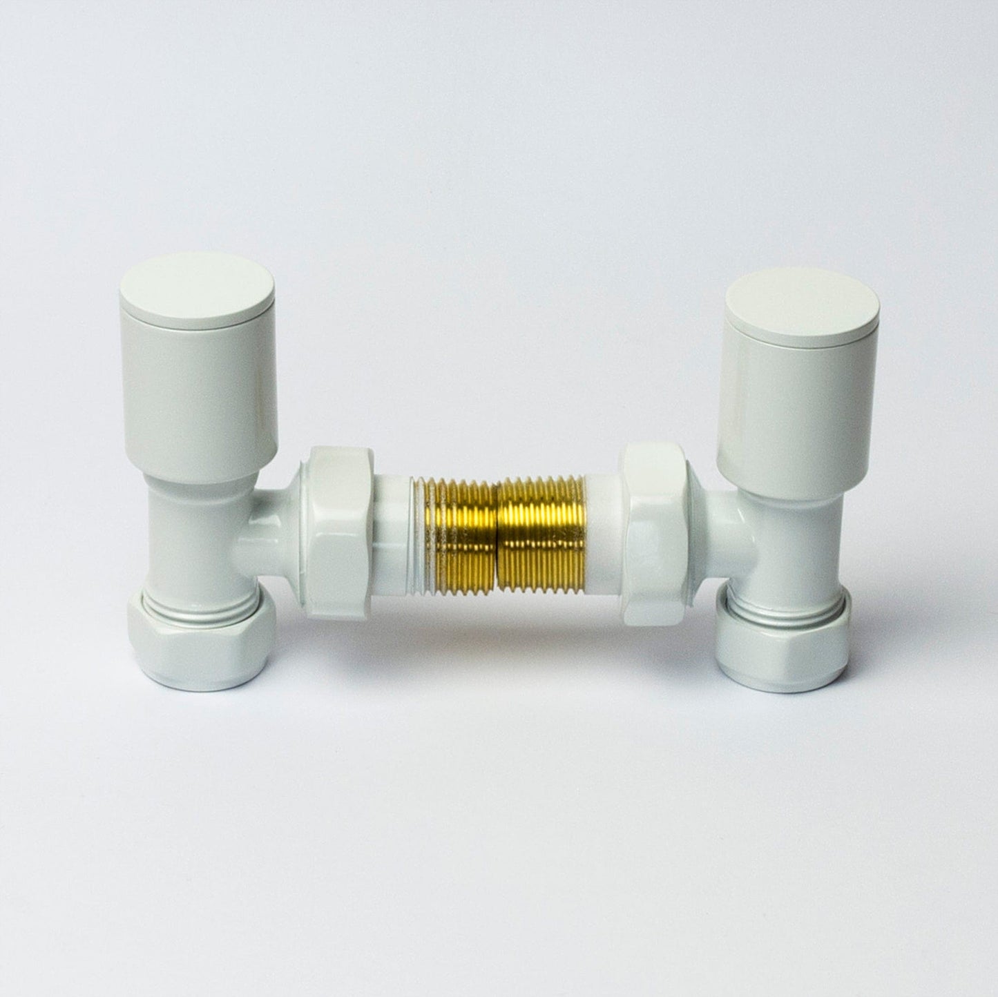 White Single Heat Dual Fuel Kit For Heated Towel Rail Radiator